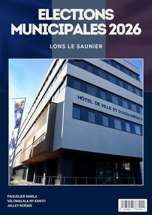 Elections Municipales 2026 Lons Le Saunier Marla Noémie Ny Kanto