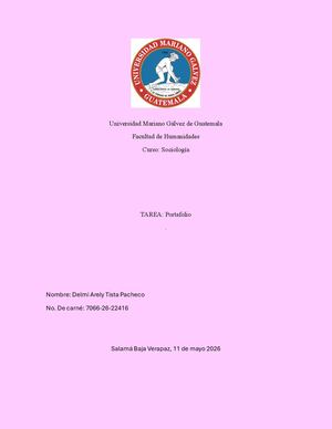 Sicologia Primera Parte