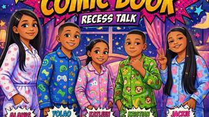 Conventions Of Comic Books Educational Presentation In Bright Bold Colourful Style