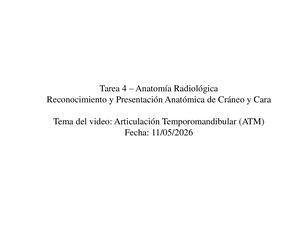 Tarea 4 Anatomia Radiologica