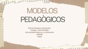 Modelos pedagògicos