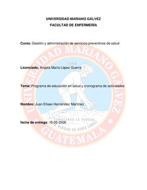Programa Educativo