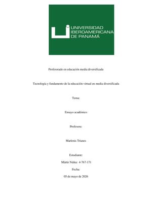 Ensayo Del Uso Y El Abuso De Eva