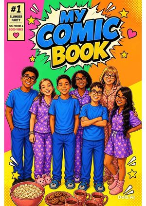 Danneth González cómic book