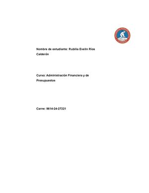 Presupuesto De Ventas