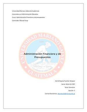 Administración Financiera S12