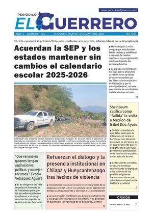 Martes 12 de mayo del 2026