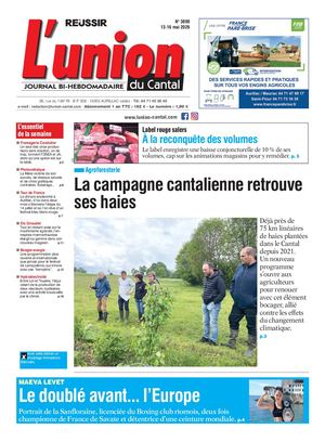 L'union Du Cantal N° 3890