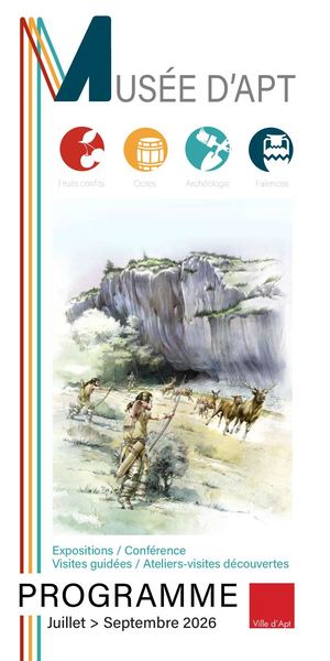 Musée d'Apt Prog juillet/Sept
