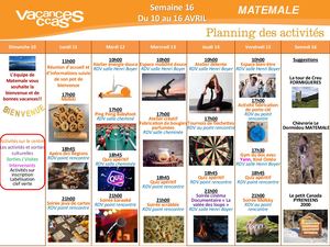 Semaine 20 Du 10 05 Au 16 05