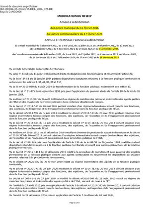 DEL 2026 022 PJ TPN 1 Annexe RIFSEEP Délib Mars 2026 Pdf