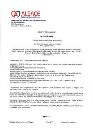 Arrêté Cea 2026 0178