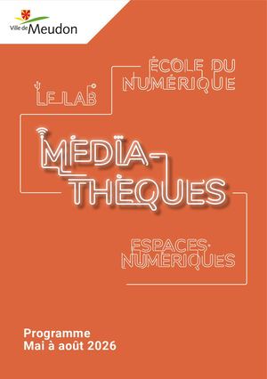 Programme Médiathèques Mai Aout 2026