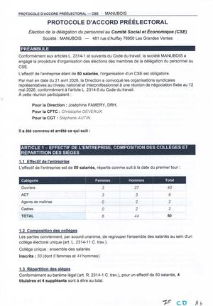 MANU Protocole d'accord préélectoral