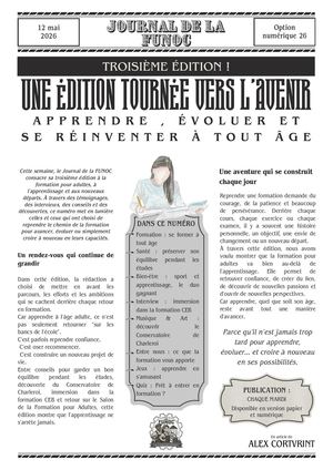 Journal FUNOC – #03 – 12 mai 2026