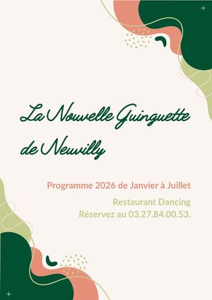 Menus La Guinguette