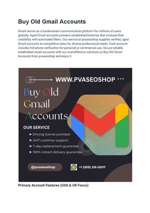 Increase Buy Old Gmail Accounts Proven Strategies That Work