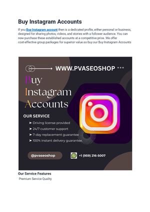 Increase Buy Instagram Accounts: Proven Strategies That Work