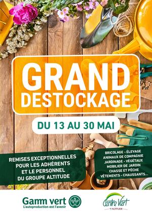 Destockage Mai 2026