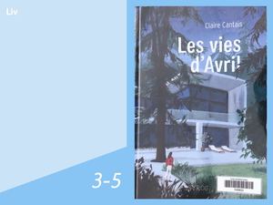 Liv présente "Les vies D'avril" de Claire Cantais