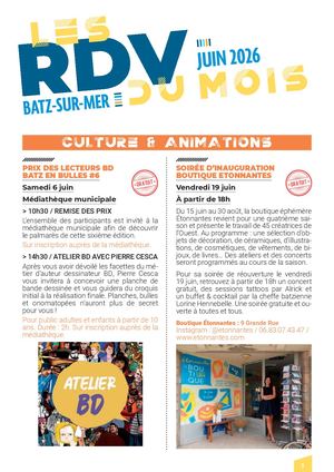 Rdv Du Mois Juin 2026