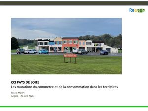Les mutations du commerce et de la consommation dans les territoires
