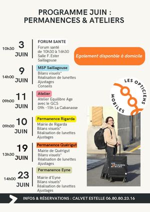 Programme Juin 2026