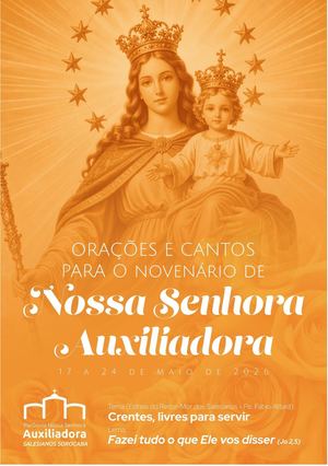 Novenário Novena Auxiliadora 2026