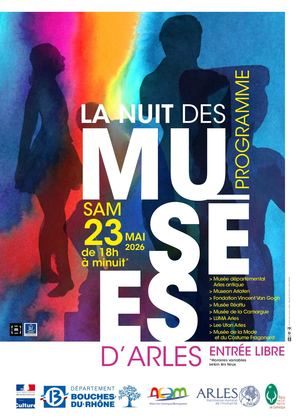 Programme de la nuit des musées 2026 à Arles