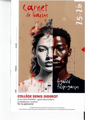 Carnet Liaison Diderot 2025