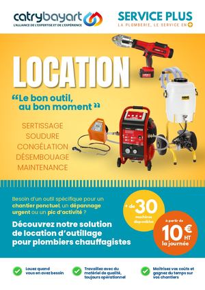 Service Location chez CATRYBAYART