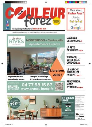 Couleur Forez mag n°416 - 18 mai 2026