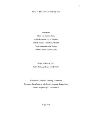 Copia De Tarea 4 Protocolos En Cráneo Y Cara (Actualizado)