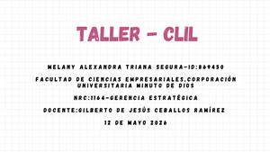 Taller Clil