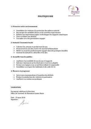 Politique RSE