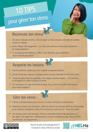 10 Tips pour gérer ton stress