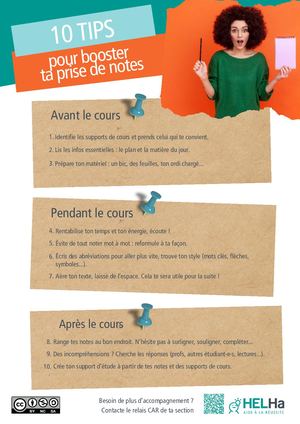 Calaméo - 10 Tips pour booster ta prise de notes