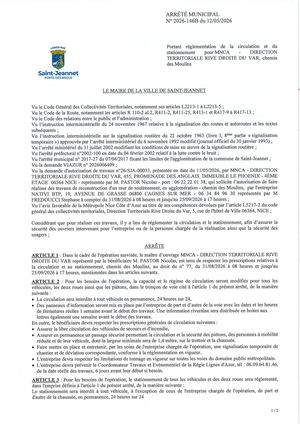 Am N°2026 146 B Nca 26 Sja 00033 Chemin Des Moulins Nativi Bp Report Date