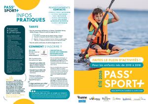 Pass'Sport - Été 2026