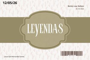 Brown Vintage Organic Bar Soap Label