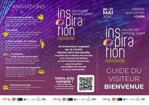Guide du visiteur salon des Métiers d'Art Inspiration Normandie