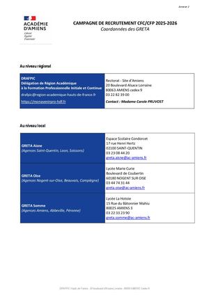 Amiens Annexe2 Coordonne╠ües Des Greta 2025 2026