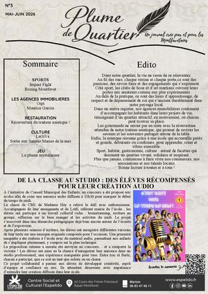 Plume de quartier n°3