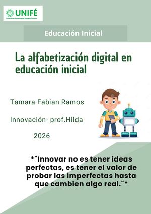 Alfabetización Digital En Educación Inicial (1)