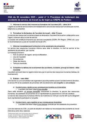 Gestion Des Accidents Incidents Presquaccidents