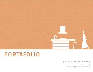 Portafolio Juliana Balbin Garcia