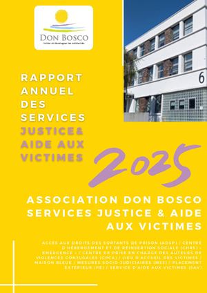 Livret des activités des services Justice & Aide Aux Victimes 2025 _ ASSOCIATION DON BOSCO