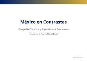 Presentacion Mexico Contrastes