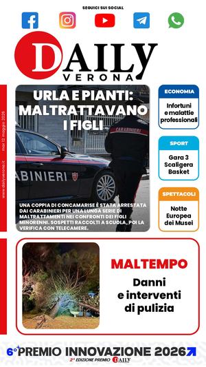 Daily Verona 12 Maggio 2026