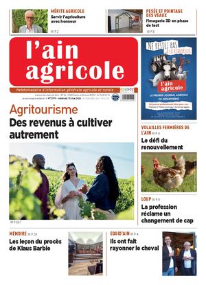 Ain Agricole vendredi 15 mai 2026